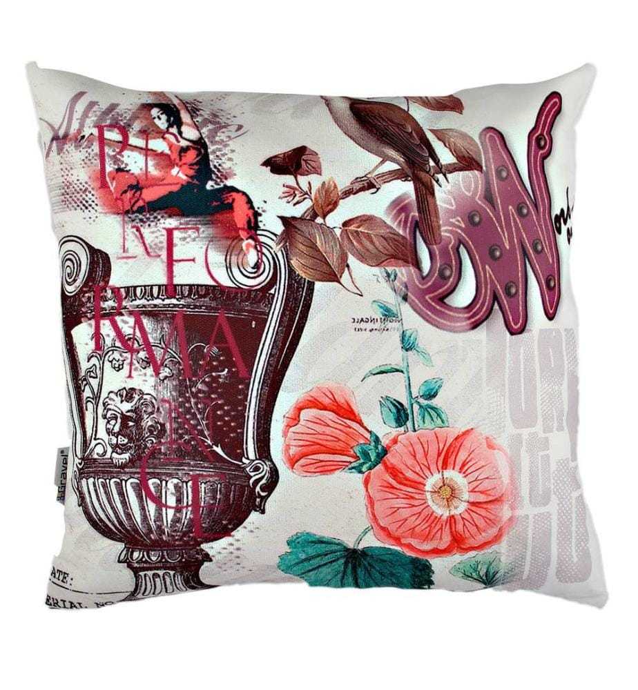 Kissen, Multicolor, 50% Baumwolle / 50% Polyester