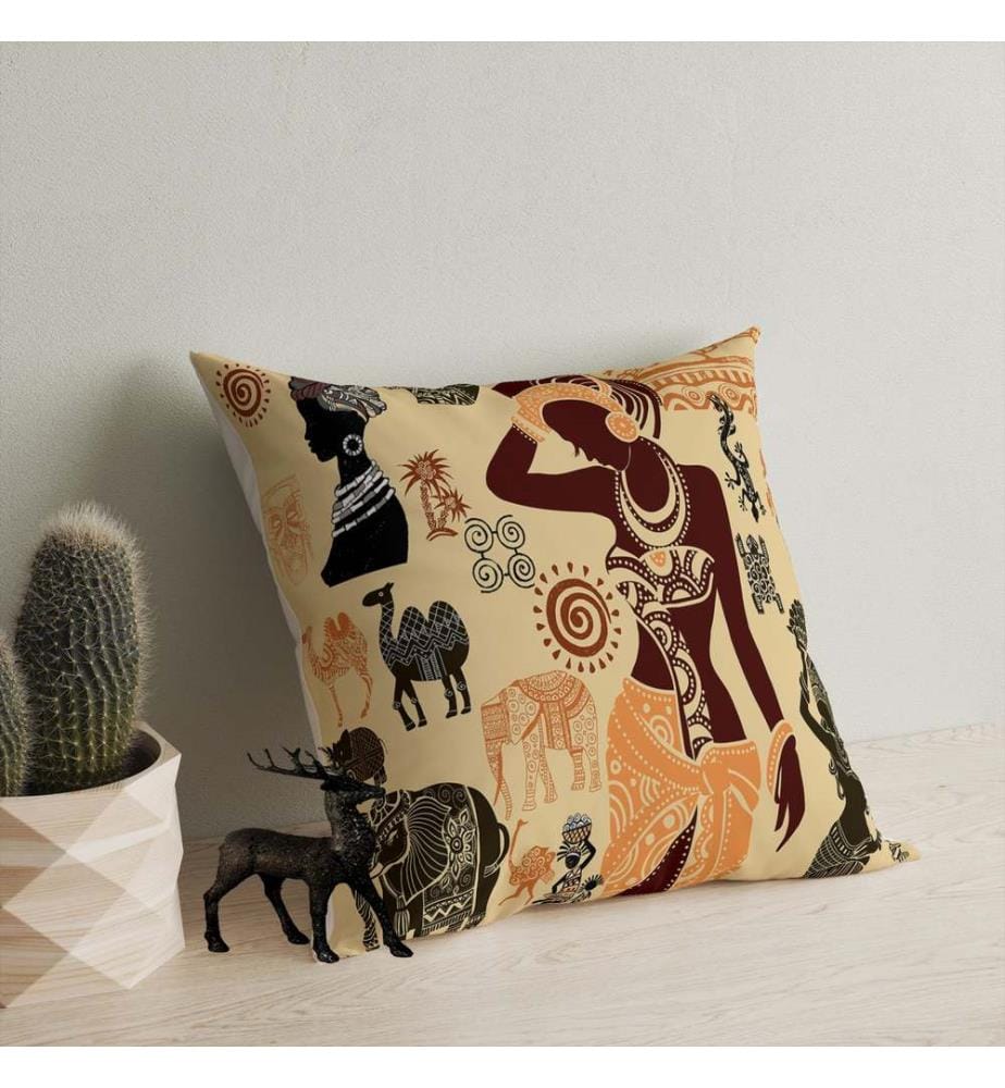 Kissen, Multicolor, 50% Baumwolle / 50% Polyester