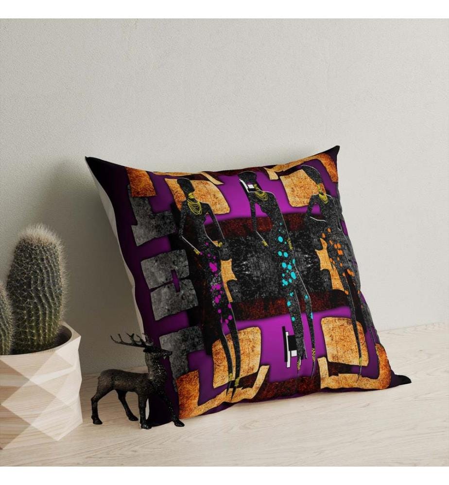 Kissen, Multicolor, 50% Baumwolle / 50% Polyester