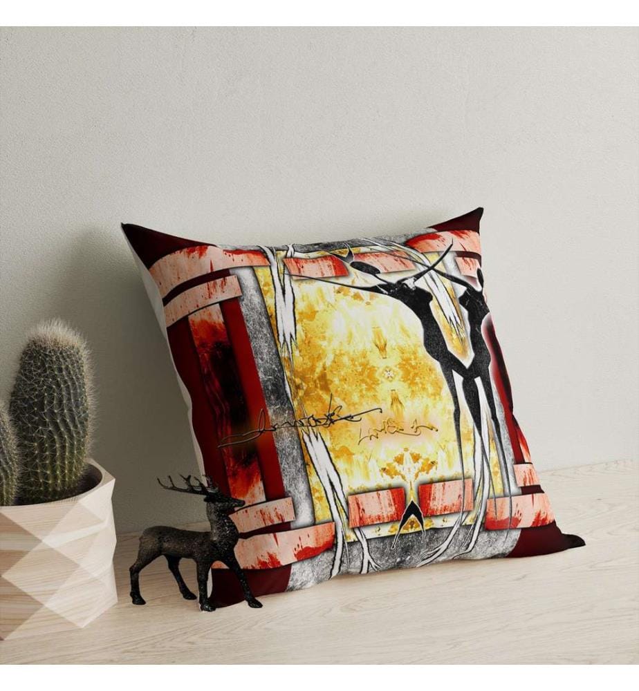 Kissen, Multicolor, 50% Baumwolle / 50% Polyester