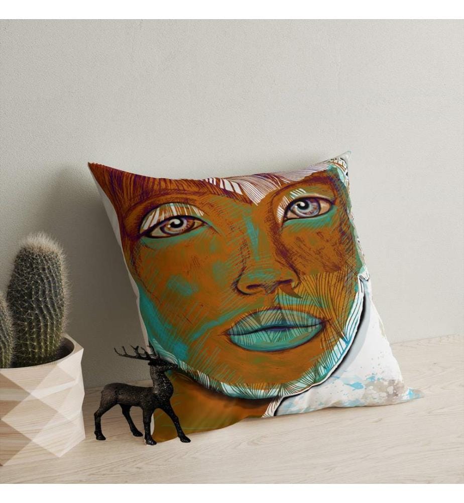Kissen, Multicolor, 50% Baumwolle / 50% Polyester