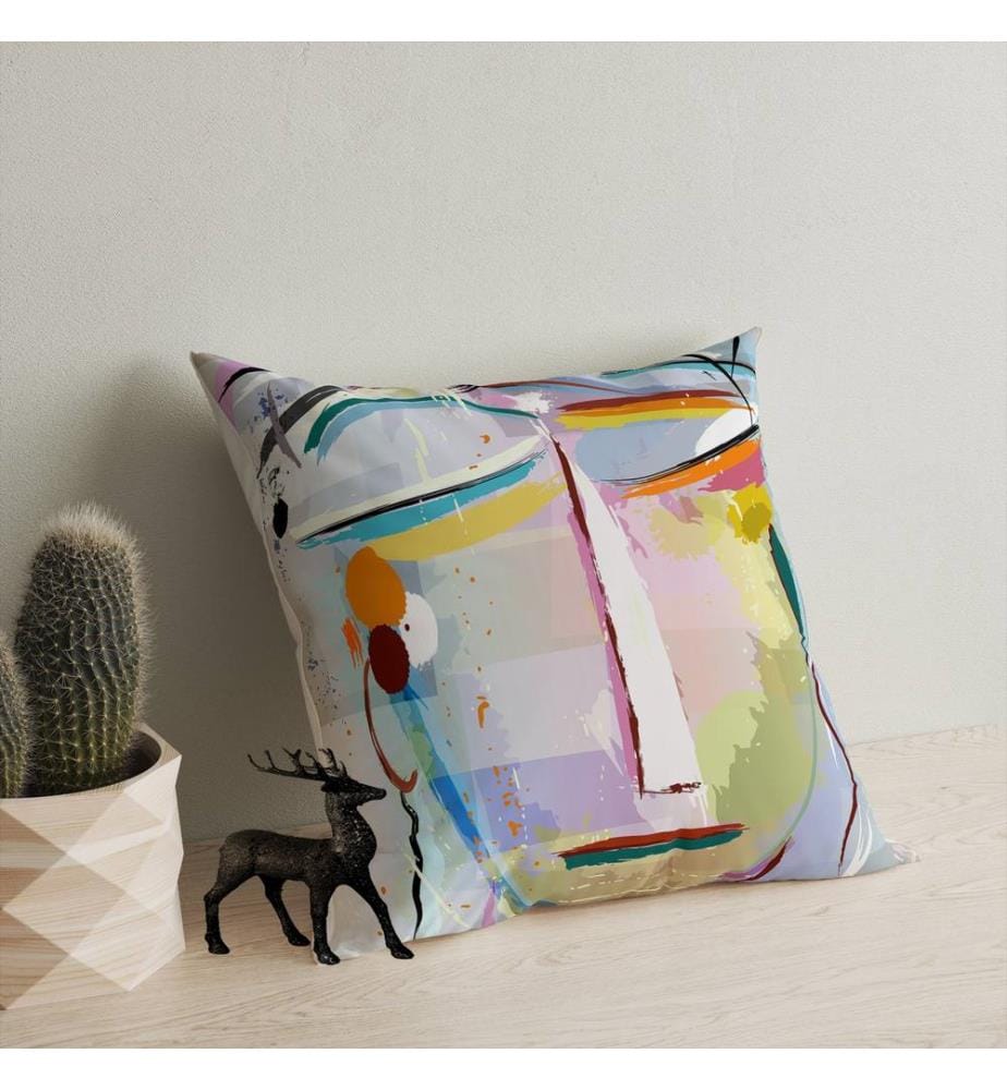 Kissen, Multicolor, 50% Baumwolle / 50% Polyester