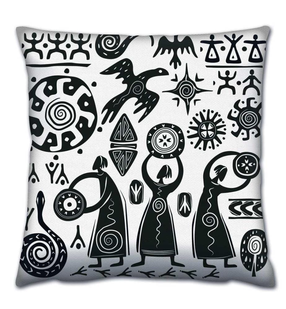 Kissen, Multicolor, 50% Baumwolle / 50% Polyester