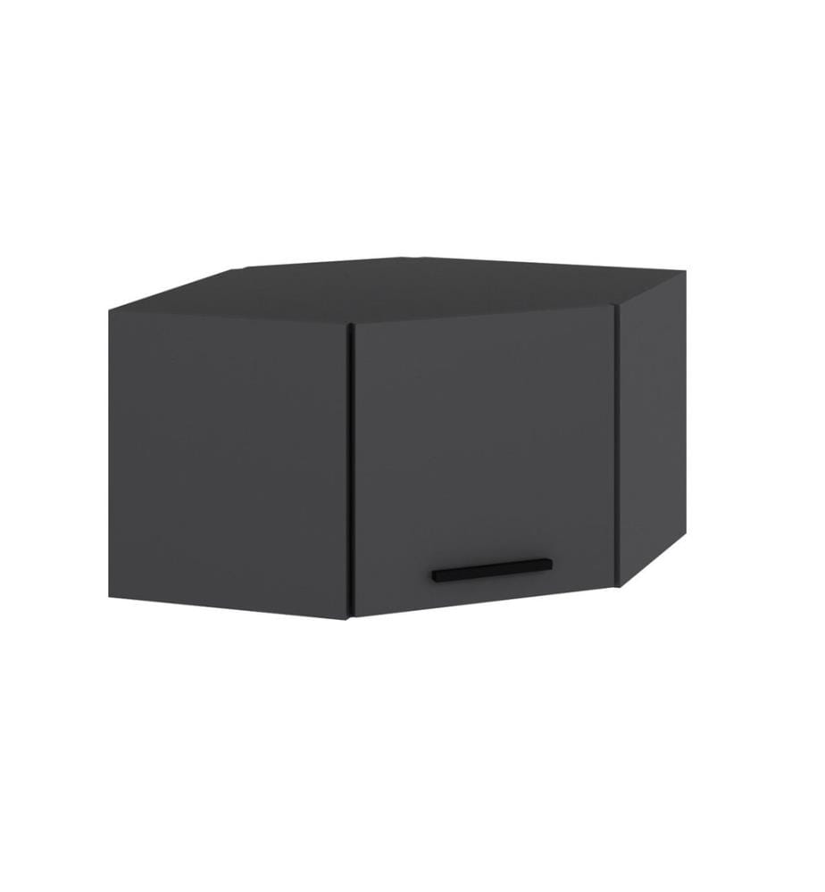 Armoire murale, anthracite, panneau de particules mélaminé
