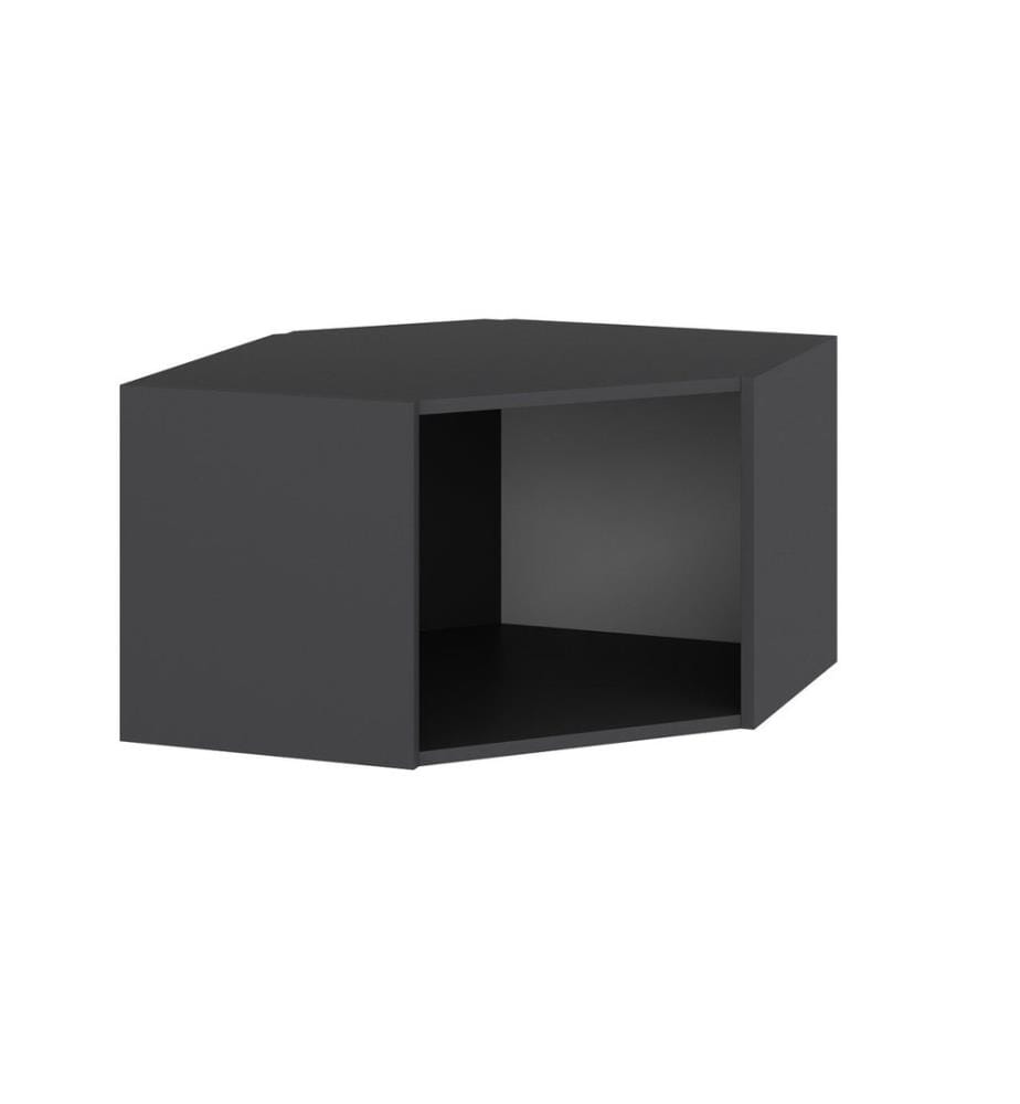 Armoire murale, anthracite, panneau de particules mélaminé
