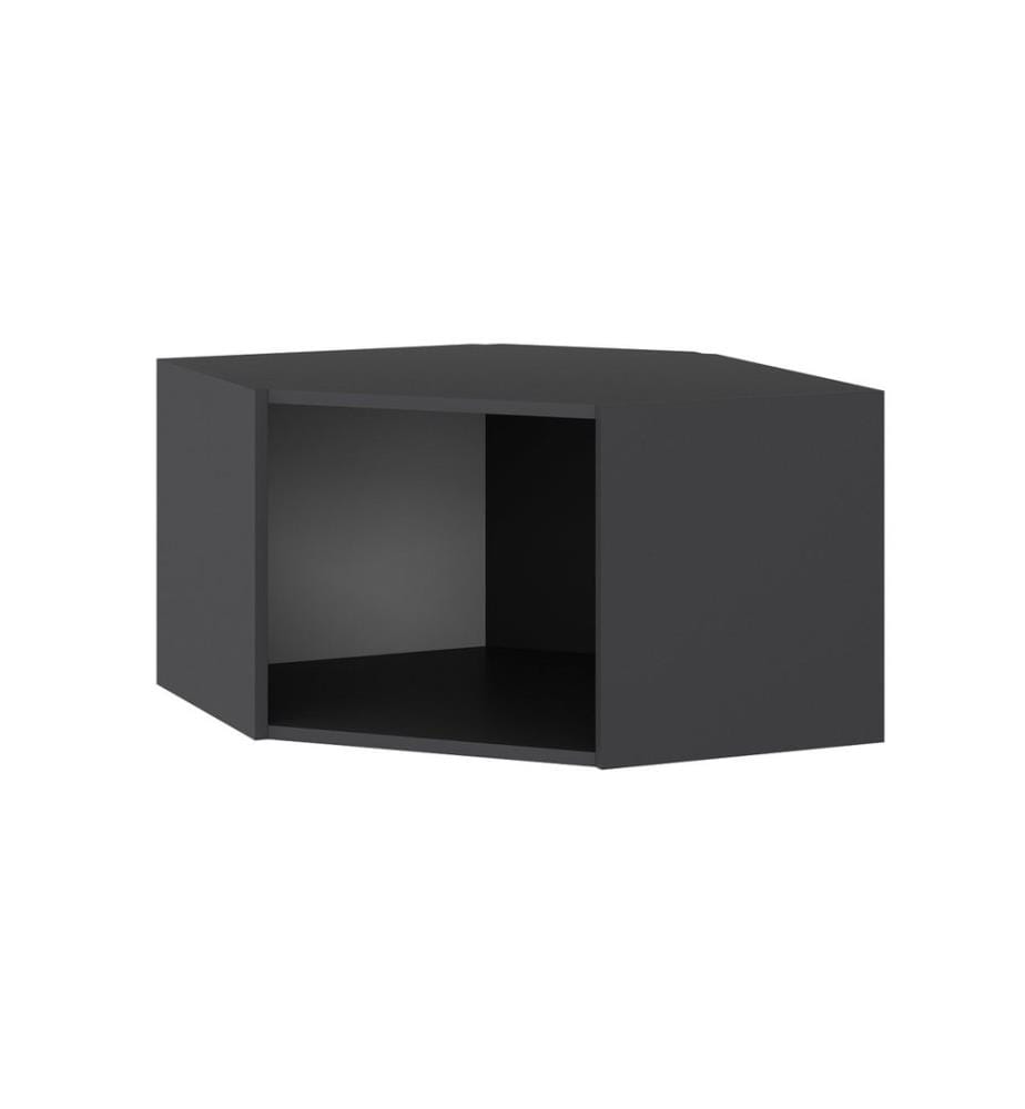Armoire murale, anthracite, panneau de particules mélaminé