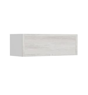 Armoire murale, blanc, panneau de particules mélaminé