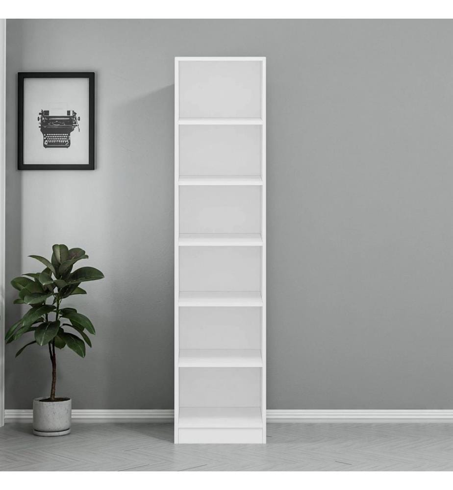 Armoire, blanche, panneau de particules mélaminé