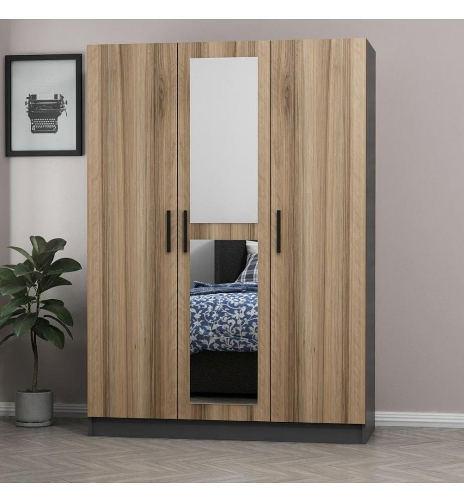 Armoire, Chêne, panneau de particules mélaminé