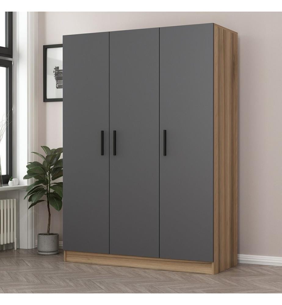 Armoire, Anthracite, Panneau de particules mélaminé