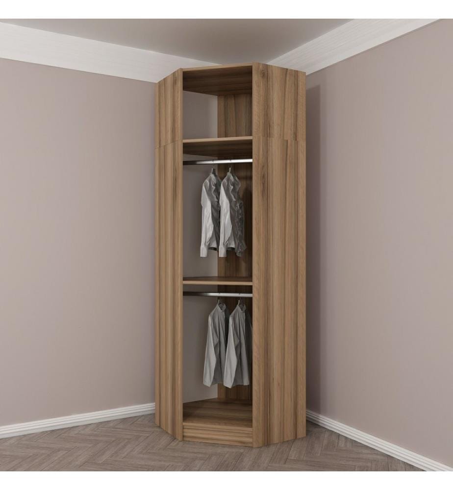 Wardrobe, Oak, Melamine Coated Particle Board