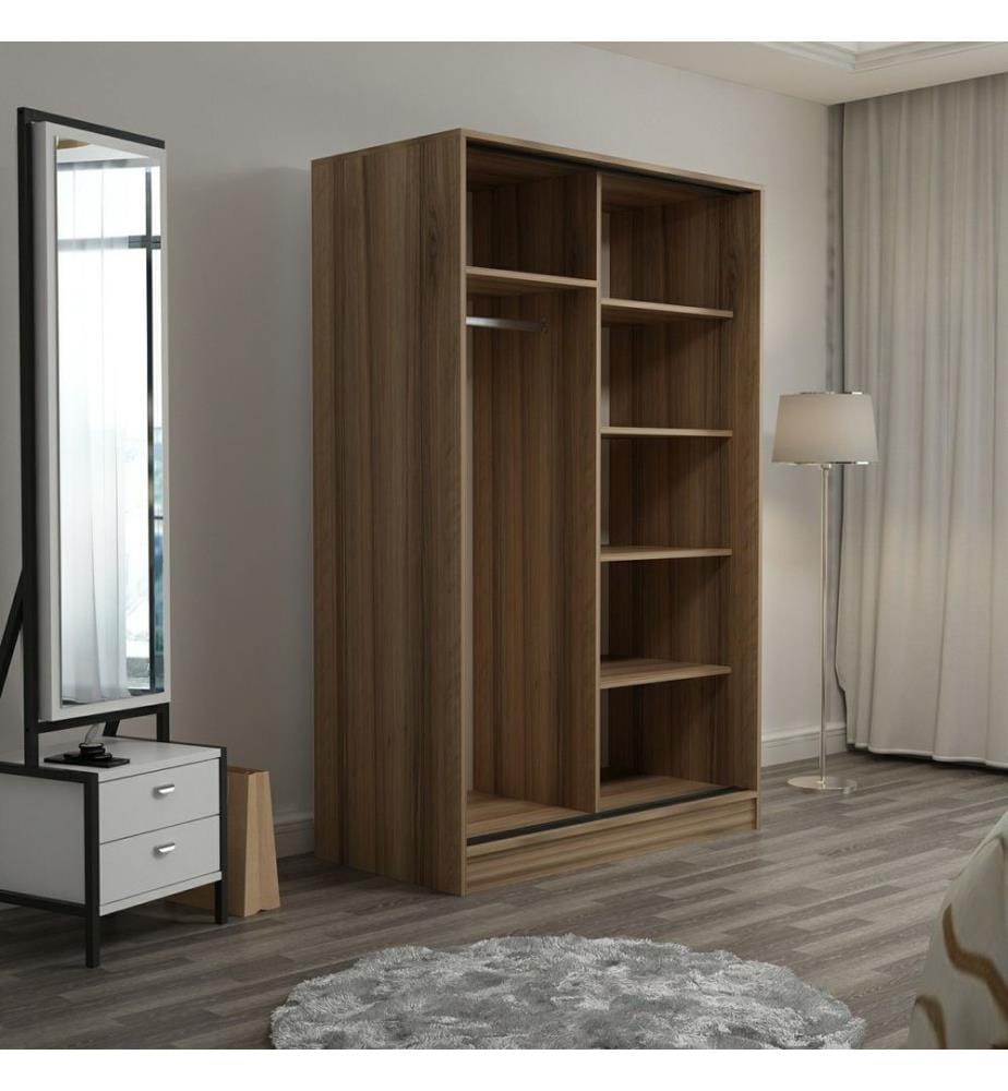 Armoire, Blanc, Chêne, Panneau de particules mélaminé