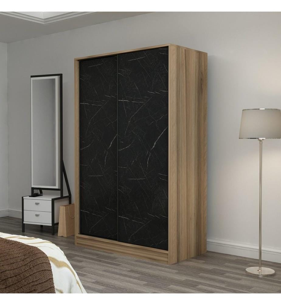 Armoire, Chêne, Pierre, Panneau de particules mélaminé
