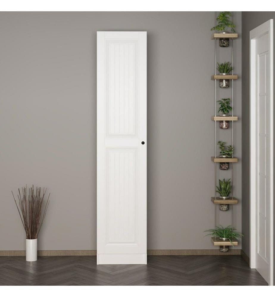 Hall d'entrée, blanc, panneau de particules mélaminé