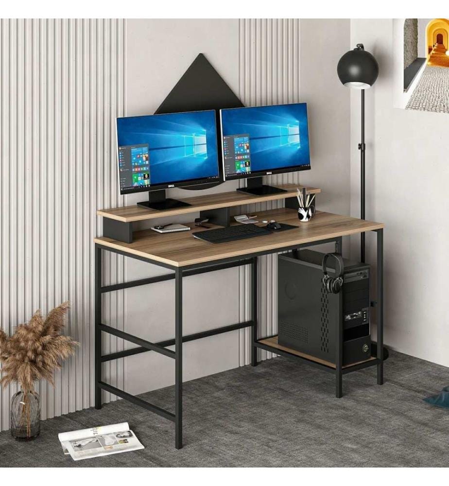 Bureau d'étude, Dore, Noir, Panneau de particules mélaminé