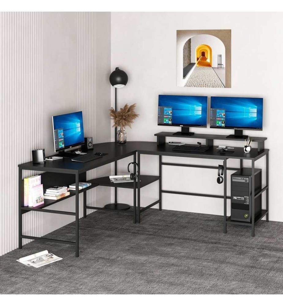 Bureau d'étude, Noir, Panneau de particules mélaminé