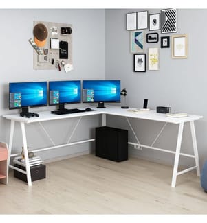 Bureau d'étude, blanc, panneau de particules mélaminé