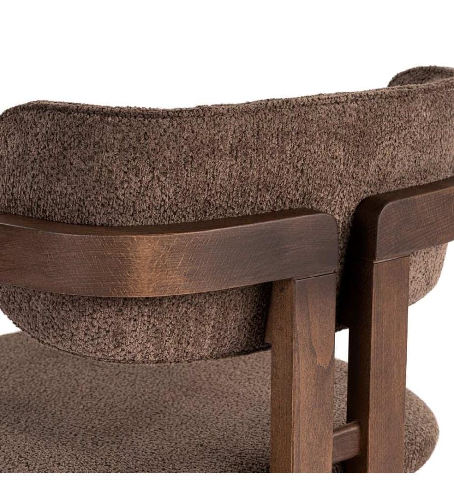 Chaise, marron, noyer foncé, 100 % hêtre