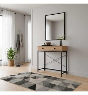 Sideboard, 100 % melaminbeschichtete Spanplatte, Atlantische Kiefer