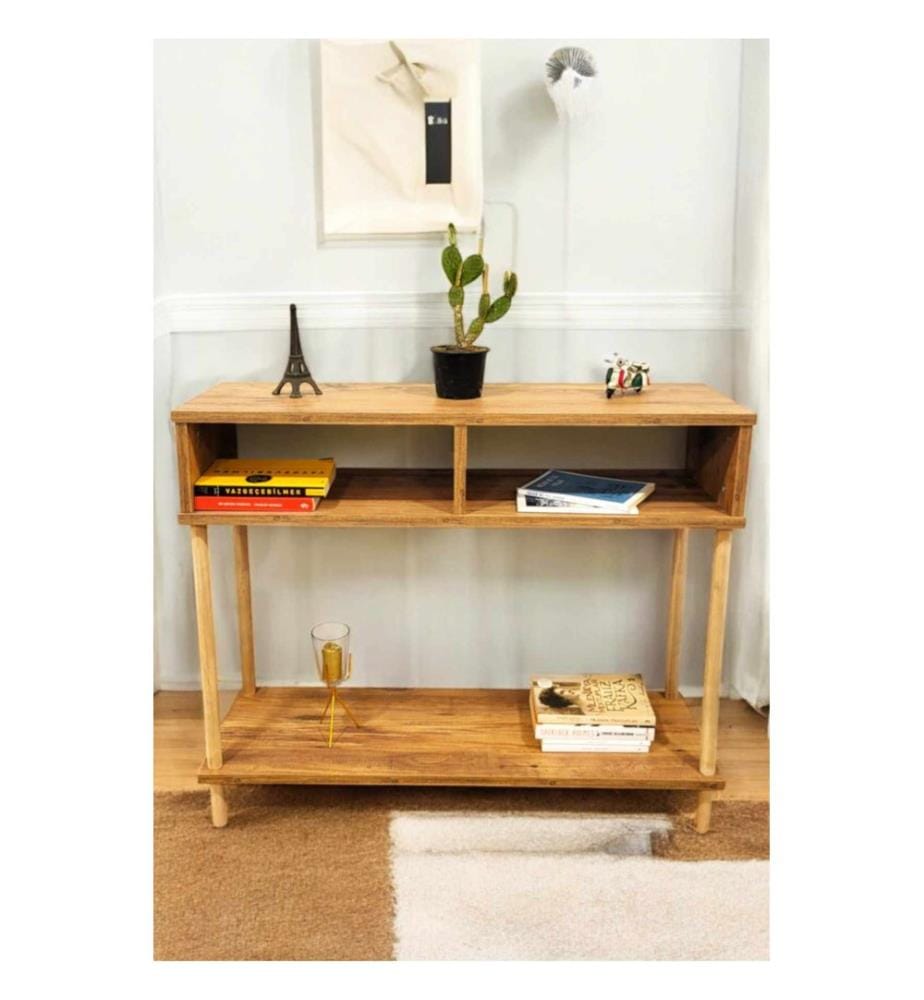 Sideboard, 100 % melaminbeschichtete Spanplatte, Kiefer