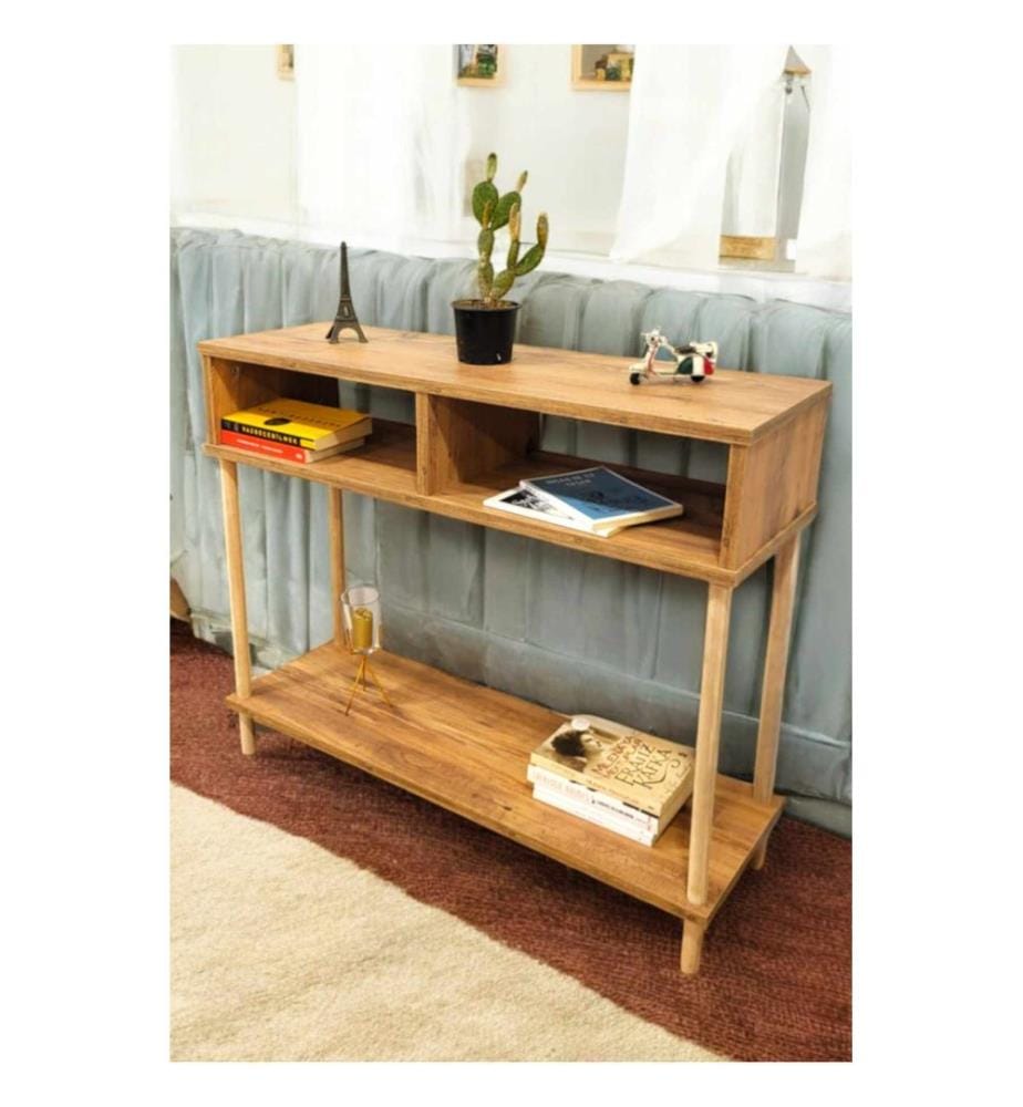 Sideboard, 100 % melaminbeschichtete Spanplatte, Kiefer