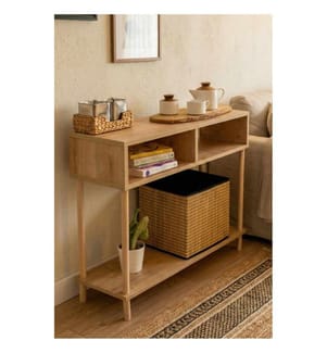 Sideboard, 100 % melaminbeschichtete Spanplatte, Saphir-Eiche
