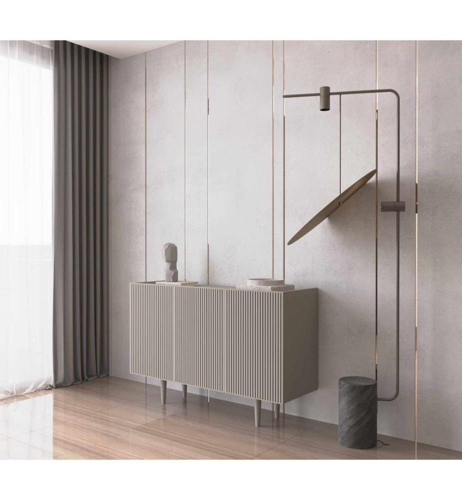 Konsole, 100 % laminierte MDF-Platte, Sandstein