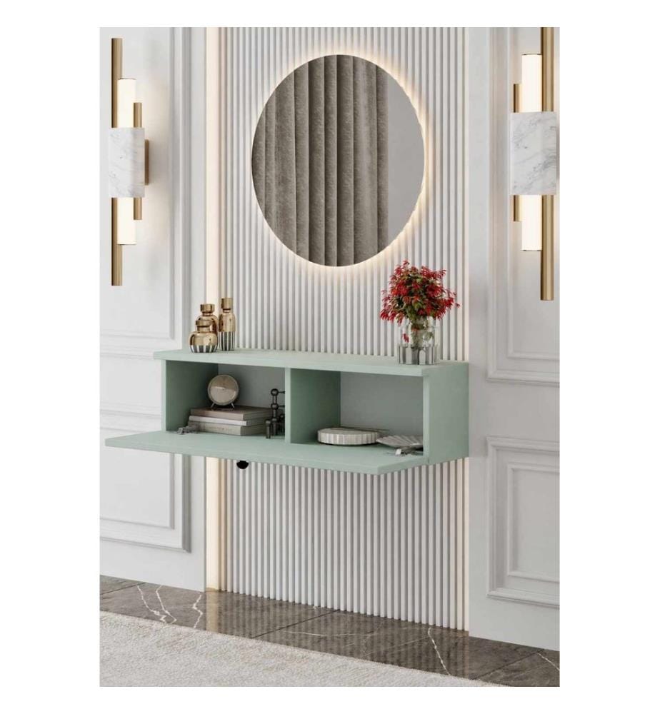 Sideboard, 100 % laminierte MDF-Platte, Mint