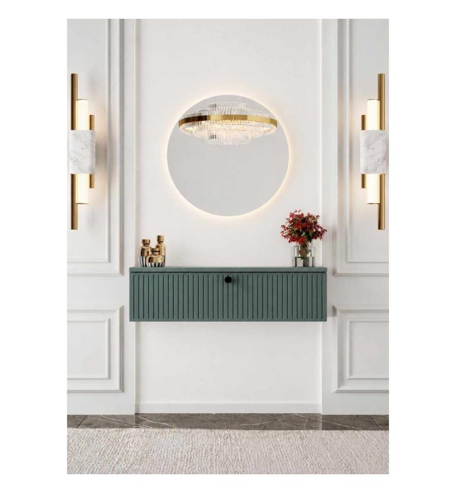 Buffet, 100 % MDF stratifié, vert