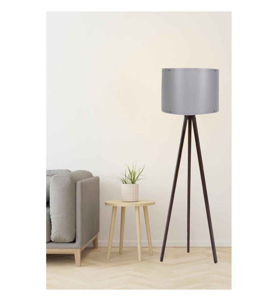 Gris, Lampadaire, Corps MDF