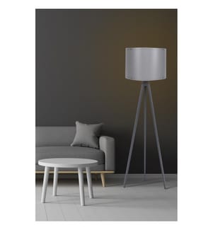 Grigio, Lampade Da Pavimento, Corpo MDF
