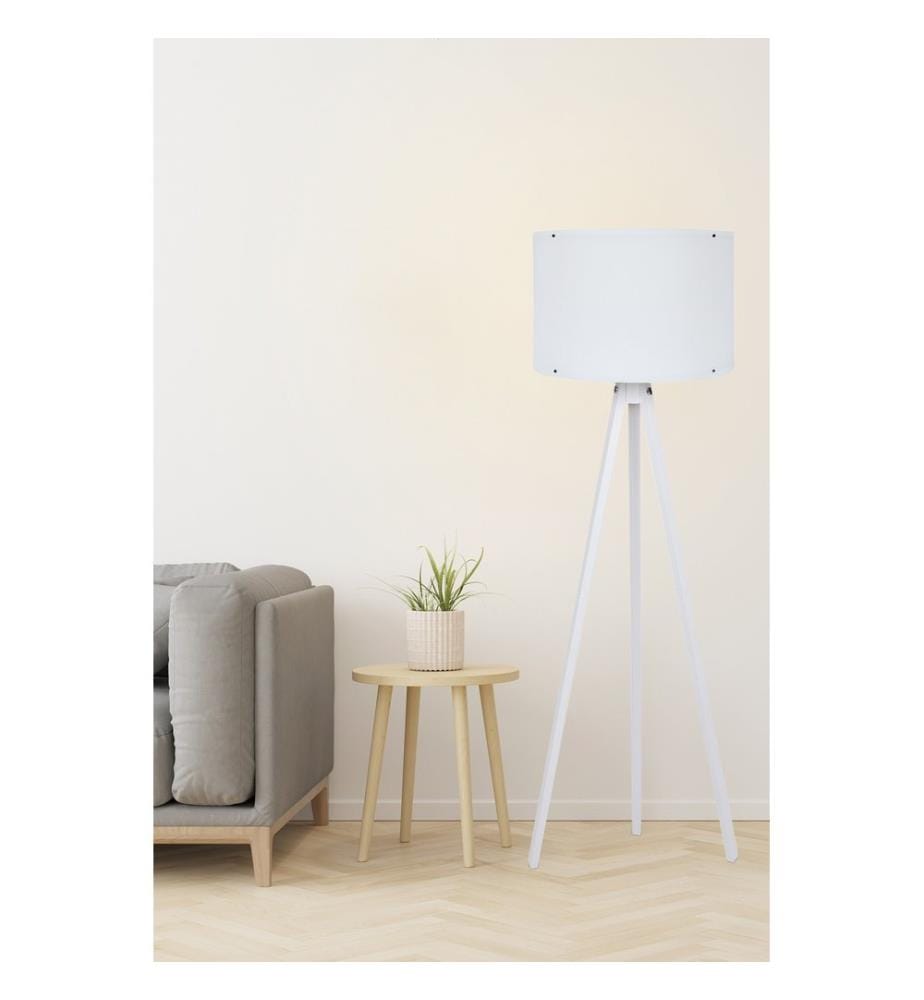 Weiss, Stehlampen, MDF Körper