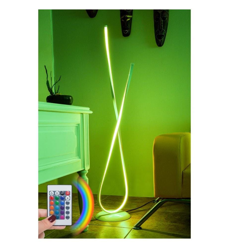 Bunt, Stehlampen, 25 X 25 X 120 cm, Aluminium