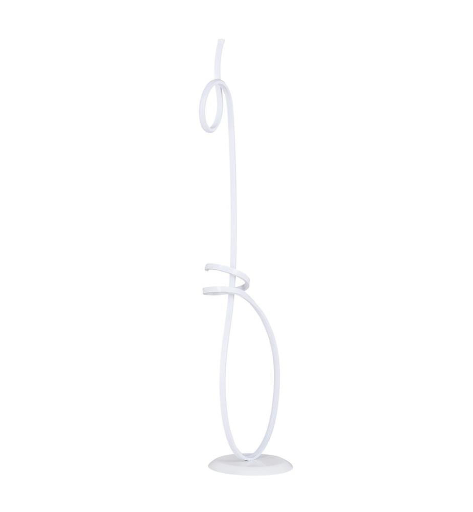 Blanc, Lampadaire, 30 X 25 X 120 cm, En Aluminium