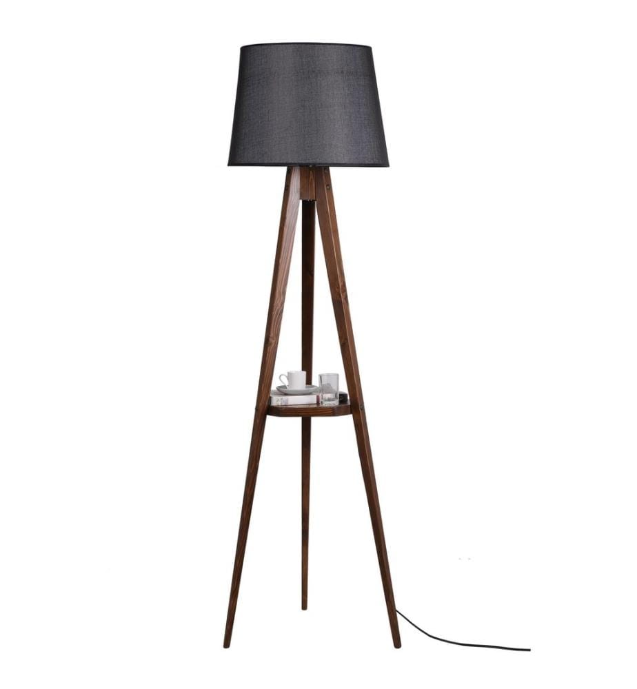 Noir, Couleur Noix, Lampadaire, Les Corps De Sapin