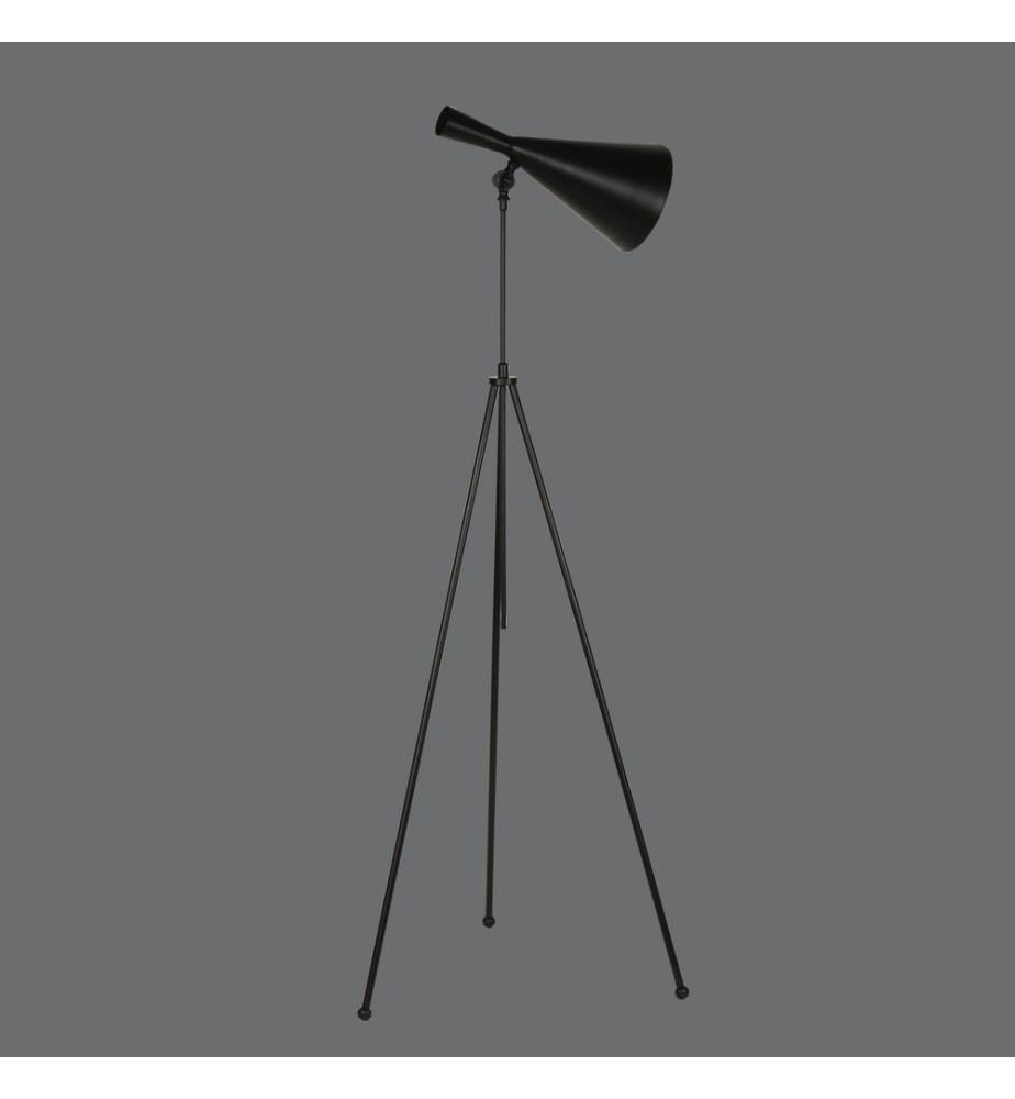 Noir, Lampadaire, Corps Métalliques