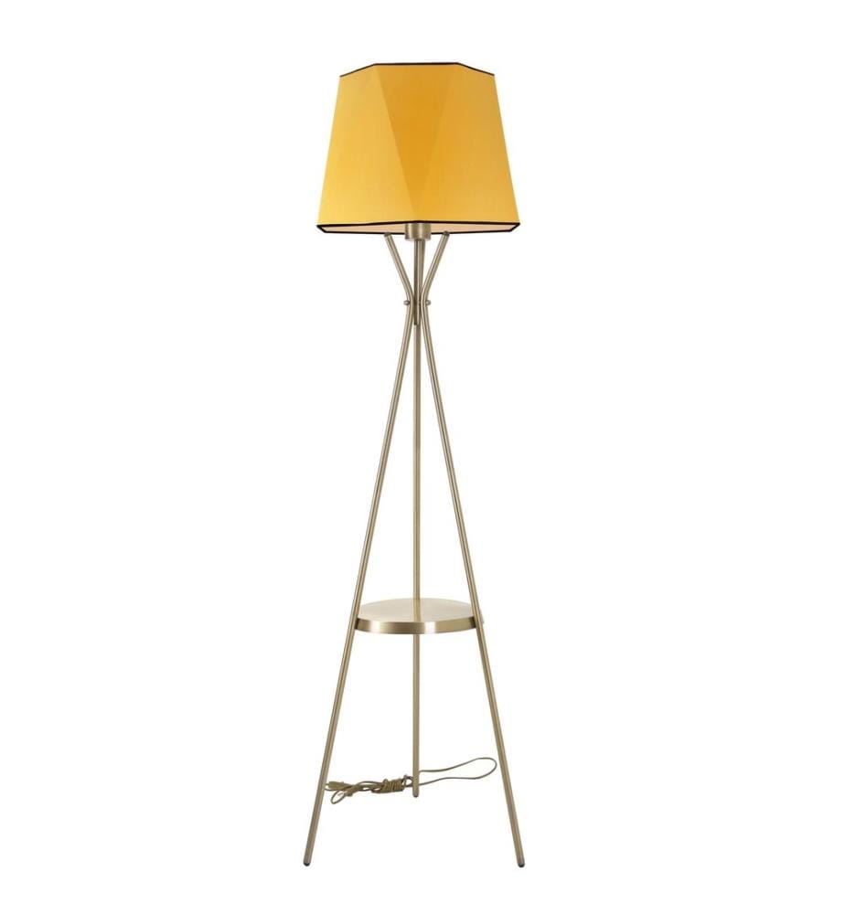 Senf, Stehlampen, Metallkörper