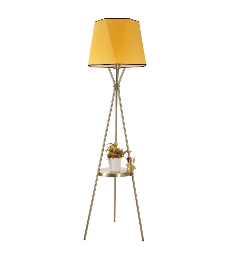 Senf, Stehlampen, Metallkörper
