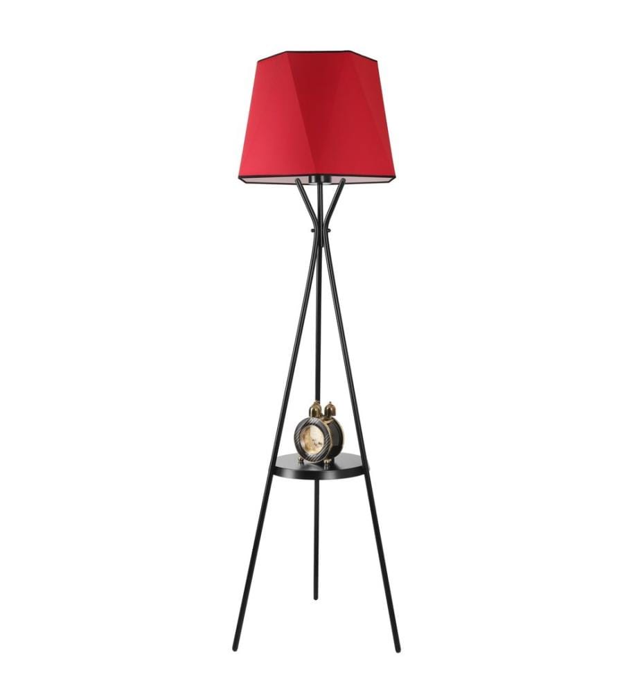 Rouge, Lampadaire, Corps Métalliques