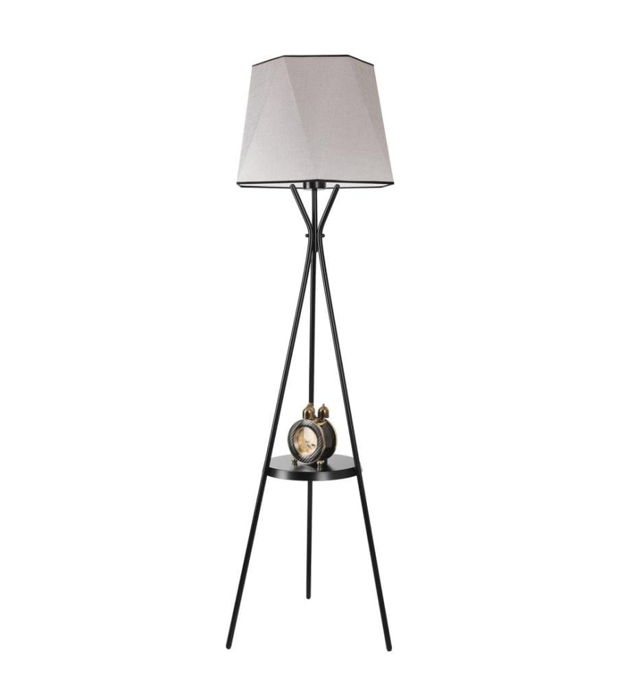 Grau, Stehlampen, Metallkörper