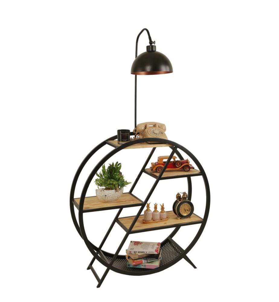 Lampadaire, Khaki, Metal Body