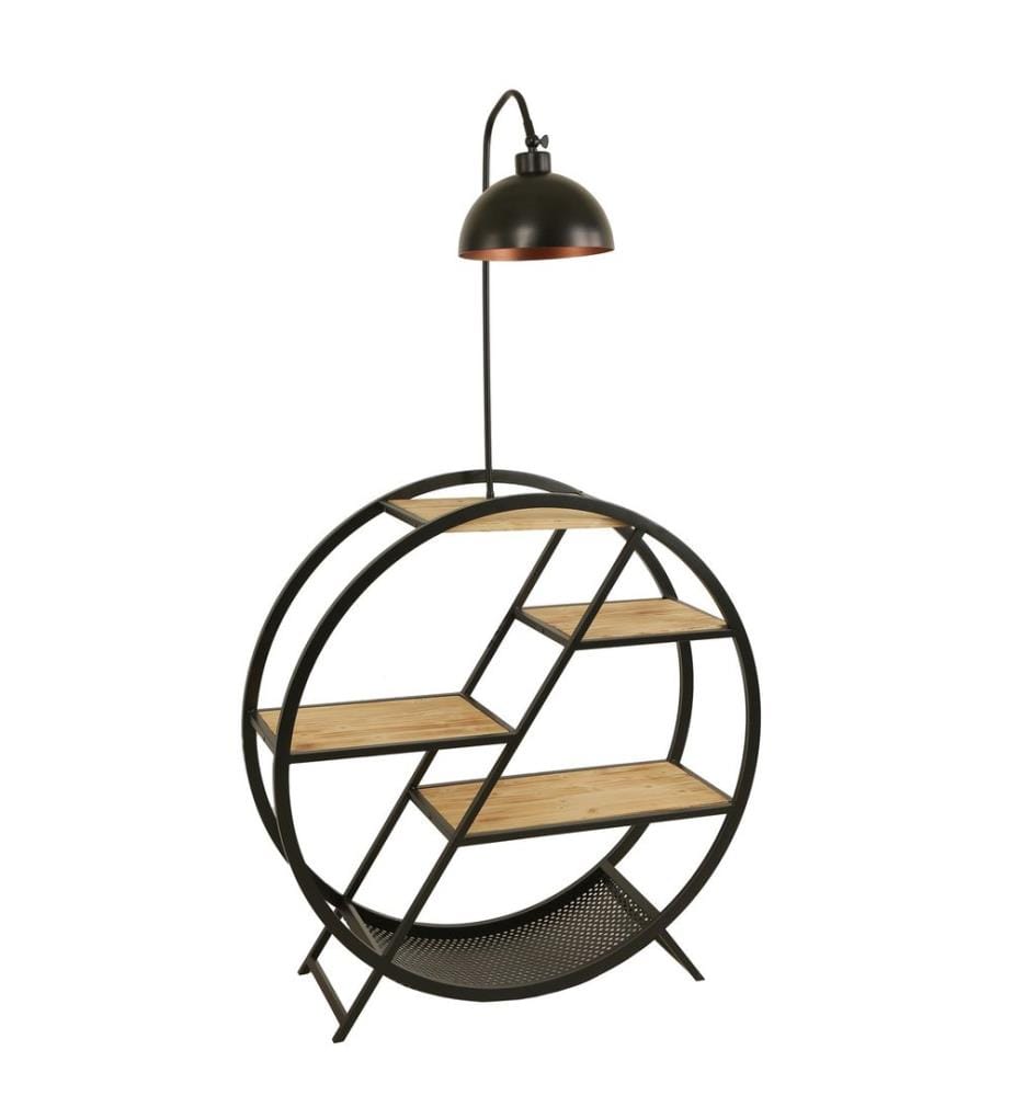 Lampadaire, Khaki, Metal Body