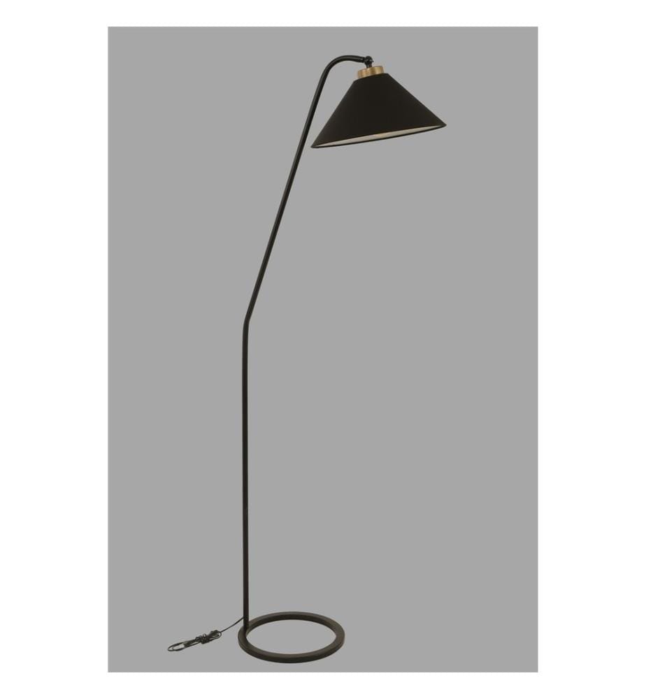 Schwarz, Stehlampen, Metallkörper