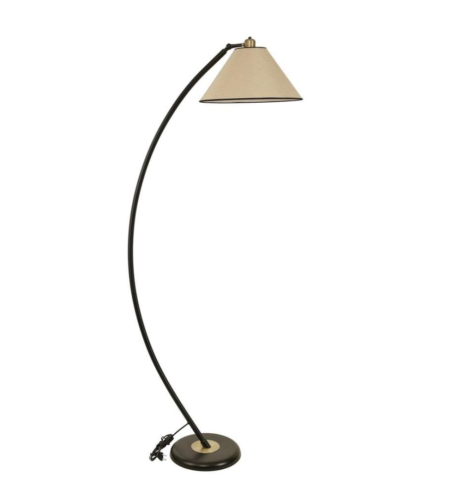 Schwarz, Stehlampen, Metallkörper