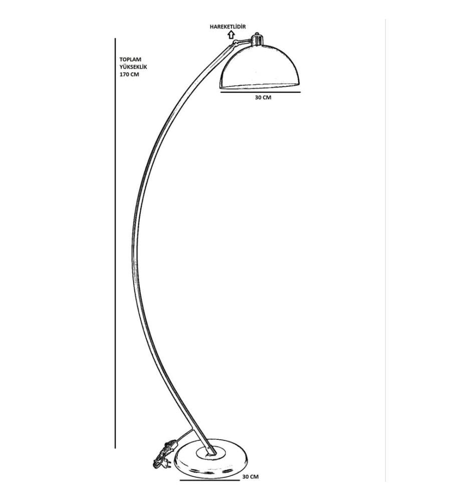 Mat, Chrome, Lampadaire, Corps Métalliques