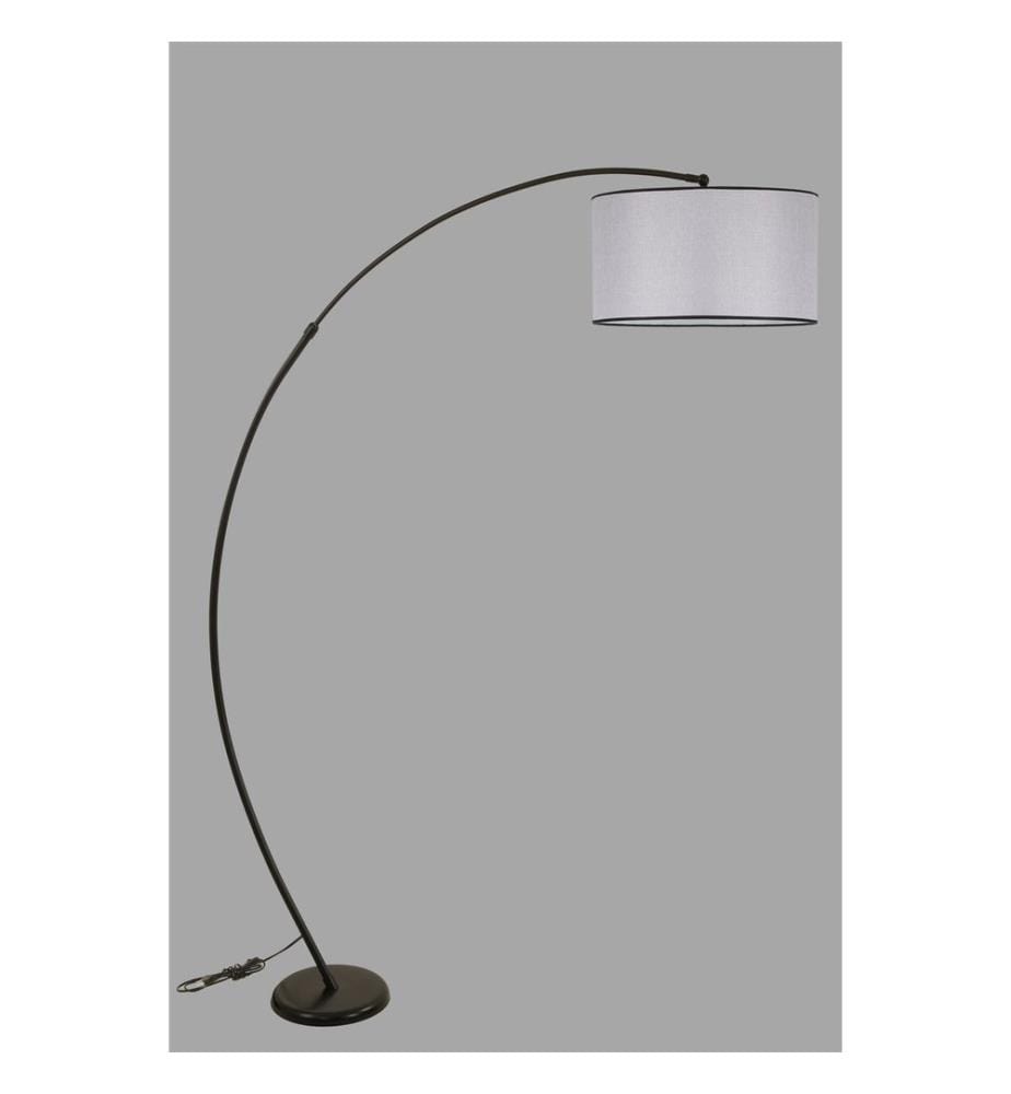 Lampadaire, Light Grey, Metal Body