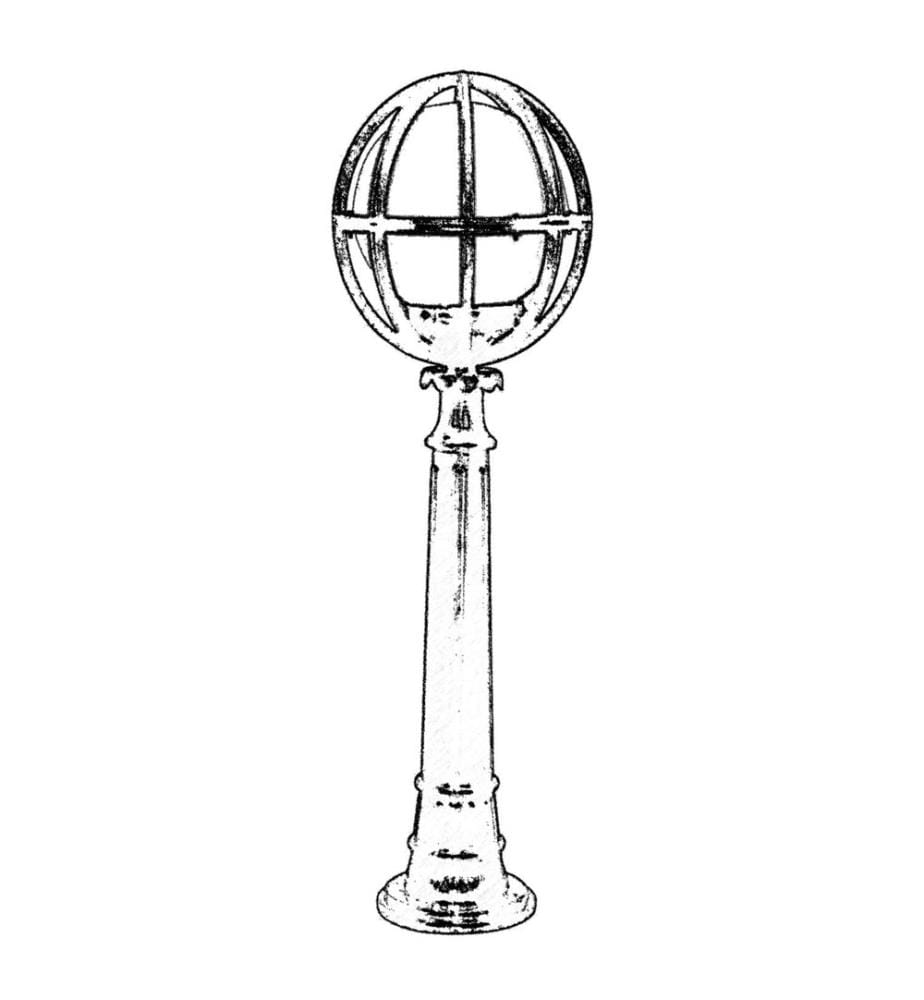 Schwarz, Stehlampen, ABS Körper