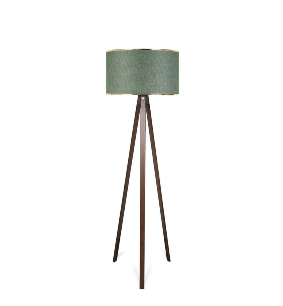 Khaki, Lampadaire, 21 X 38 cm, En Bois