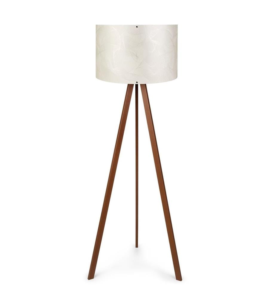 Brun, Couleurs Naturelles, Lampadaire, 38 X 140 cm, 70% MDF , 30% De Tissu PVC