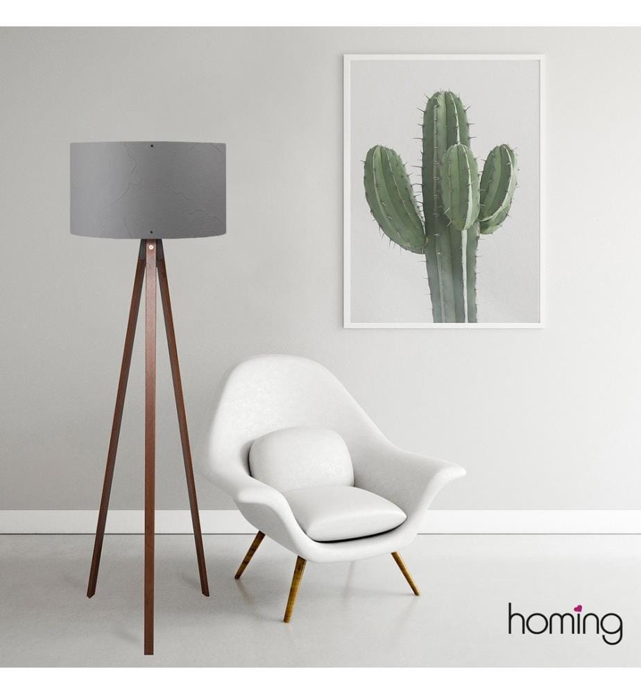 Gris, Lampadaire, MDF